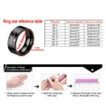 thumbnail image 4 of 1 Pcs His Always and Her Forever Couple Rings Titanium Steel Matching Promise Wedding Engagement Band for Couples, 4 of 8