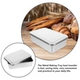 thumbnail image 6 of WEUVEB Bread Loaf Pan Stainless Steel with Lid Even Heat Distribution 1Pack, 6 of 8
