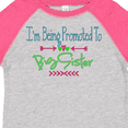 thumbnail image 4 of Inktastic I'm Being Promoted to Big Sister Girls Toddler T-Shirt, 4 of 5