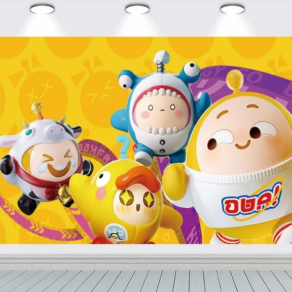 Eggy Party Taspestry Wall Decor school Background Backdrop Party Supplies Banner Poster Decor Decorations