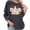 Gray, variant on Vedolay Women Tops Womens Zip Up Hoodies Oversized Sweatshirt Cute Fall Casual Clothing with Pockets,Black M