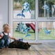 thumbnail image 4 of Pegatinas de pared de delfines de acuarela, calcomanías de pared de delfines azules, 4 piezas, lindos animales marinos, decoración de PVC, papel tapiz artístico DIY, decoraciones mural, 4 of 9