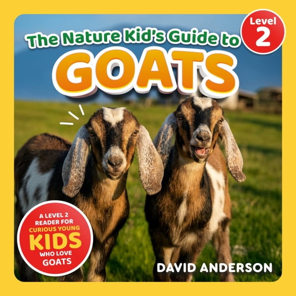 Libro LP Media Inc. La guía de los niños de la naturaleza sobre las cabras, nivel 2