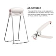 thumbnail image 2 of Naiovety 2 uds. Abrazadera para cuenco, abrazadera para antiescaldado, Clip para de acero inoxidable, Clip para cuenco ligero, abrazadera Cocina y Comedor Rosado Naiovety HA027451-01, 2 of 6