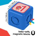 thumbnail image 3 of Baby Einstein Connectables Dive & Soar Magnetic Activity Blocks, 3 of 8