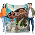 thumbnail image 1 of Moana anti-pilling, suave, ligera, esponjosa y acogedora de lujo para hogar y cocina – Perfecta para niños y adultos,80X120cm, 1 of 6