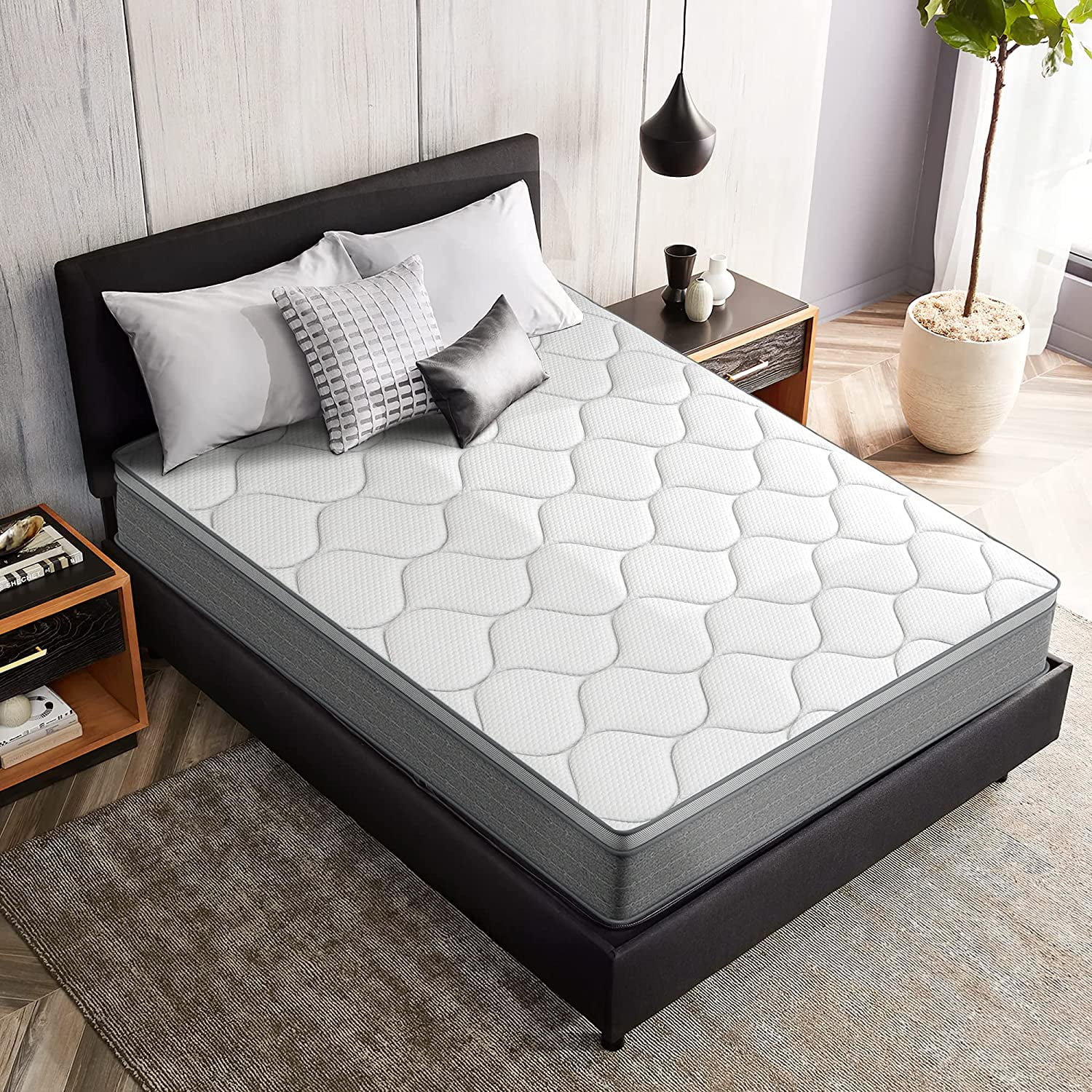 Queen Mattress 12 Inch Memory Foam Mattress in a Box Queen Size Memory Foam Mattress Bed in a