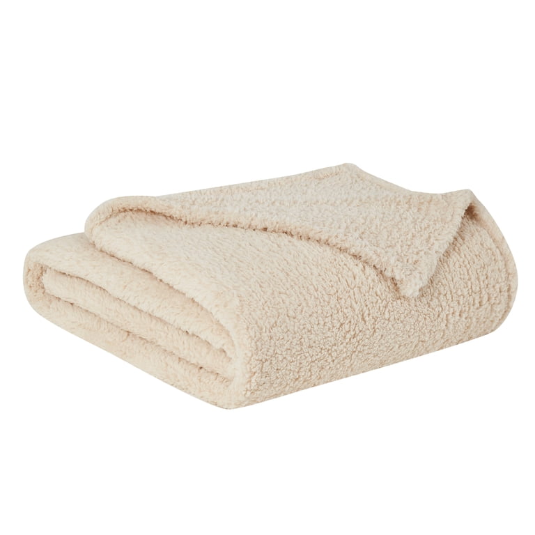 Couverture Sherpa douce et moelleuse pour un cadeau de Noël