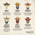 thumbnail image 6 of Thoughtfully Gourmet Wild Western-Themed Barbecue Sauce and Rubs Book Gift Set, Grilling Gift for Dad or BBQ Lovers, Set of 12, 6 of 8