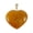 Orange, variant on HARMONIZE Orange Aventurine Stone Heart Shape Pendant Gemstone Reiki Healing Stone Spiritual Gift Necklace