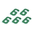 thumbnail image 1 of 5 Piezas de Números de Hierro, Transferencia de Calor para Camisetas de 8 Pulgadas, 6 Parches de Números de Hierro para Jersey (Verde), 1 of 7