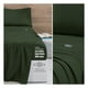 thumbnail image 5 of Set de Edredón Ligero Doble Vista con Sábanas y Fundas Real Textil (Verde Oscuro/Oliva, Individual), 5 of 6