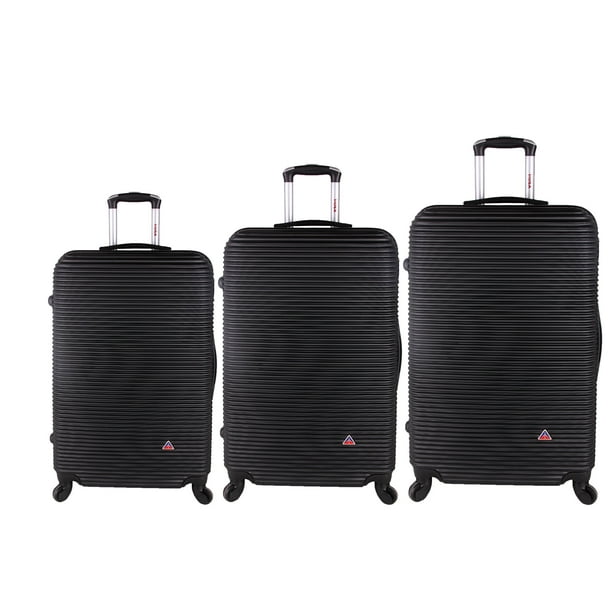 InUSA InUSA Royal 3Piece 20"/ 24"/ 28" Lightweight Hardside Spinner Set Luggage