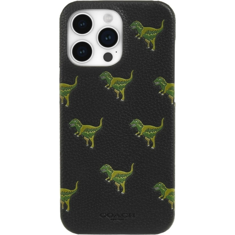 Coach Ebossed Pebbled Leather Slim Wrap iPhone 15 Pro Max Case, Repeat Rexy  - Walmart.com
