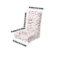 thumbnail image 3 of Valentine's Day Dining Chair Covers Chair Back Covers Removable Washable Chair Protectors For Valentine's Day Home Kitchen, 3 of 6
