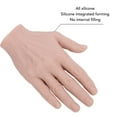 thumbnail image 3 of Silicone Male Hand Model  Soft Flexible Simulation Art Hand for Painting Practice Shows Ring Display Prop, 3 of 7