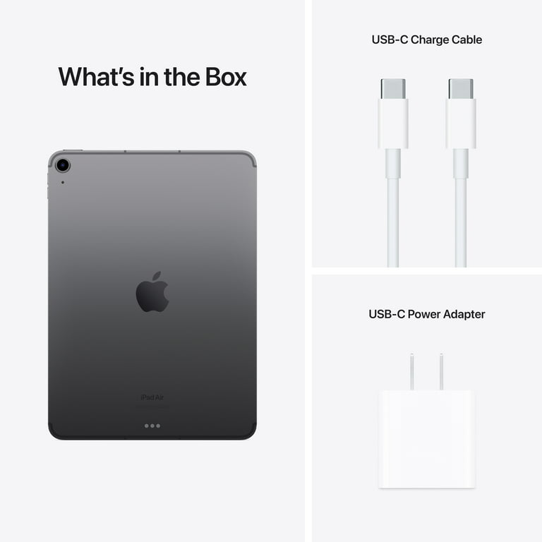 2022 Apple 10.9-inch iPad Air 64GB Space Gray - Walmart.com