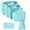 🔥 Light Blue#80, variant on Travel Bag Storage Set | 6-Piece Multifunctional Packing Organizer | Lightweight, Durable Fabric | Efficient Organization | Clothes, Accessories, Toiletries | Ideal for Business, Weekend, Extended