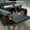 10*13*30 Inches | Black | 1 Gas Rod | 1 Sliding Box, variant on QinaQin Waterproof Aluminum Truck Toolbox, Heavy-Duty Cargo Box Organizer with Adjustable Sliding Shelves, Suitable for Pickup Trucks and Trailers