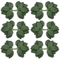 thumbnail image 1 of Fake Artificial Leaves for Roses Decorations - 36 Silk Green Roses Flowers Leaf with Realistic Vines Flexible Stems, 1 of 4