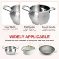 thumbnail image 6 of 8-Pack Silicone Assist Handle Holder Grip, Heat Resistant Non-Slip Pot Grip Handle Sleeve for Frying Cast Iron Skillet [Red], 6 of 6