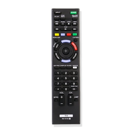 Control Remote Google Tv Sony New Remote Control RM-YD103 fits for Sony LCD HDTV TV KDL32W700B KDL-32W700B KDL40W580B KDL-40W580B KDL40W590B ()