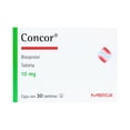 thumbnail image 1 of Concor Bisoprolol 10 mg 30 tabletas, 1 of 4
