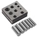 thumbnail image 1 of 7 Holes Punch Die Disc Set Irregular Alloy Steel Round Punching Cut Jewelry Tools, 1 of 4