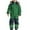 a-Green32285, variant on FINALGANG Child Boys Snowsuit Winter Kids Thermal Solid Color Fuzzy Hooded Coat Jumpsuit Long Sleeve Warm Romper For Daily Outdoor Wear Versatile Onesie