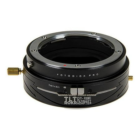 UPC: 0847372045198 | Fotodiox TLTROKR-CY-FXRF Tilt & Shift Lens Mount Adapter for Fujifilm Mirrorless Camera Body