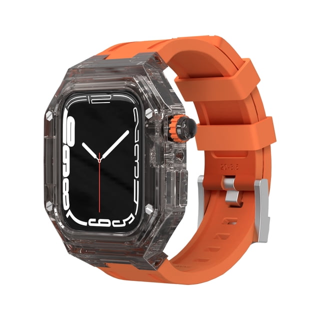 Adecuado para Apple Watch 41 40 mm Carcasa transparente iwatch S8 7se2 44 45 mm Carcasa protectora
