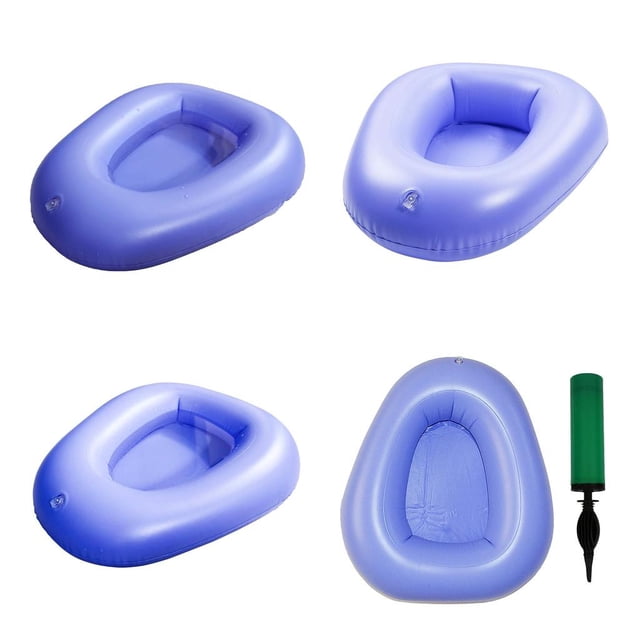 Paquete De 4 Orinales Inflables Portátiles De Aire Para s Mayores Postradas En La Cama Sunnimix Orinal de cama inflable