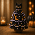 thumbnail image 3 of Halloween Tree DIY Crochet Kit, DIY crochet kit for beginners, Spooky handmade craft kit, Full Accessories Pack, Halloween tree decorations, Unique Handcraft Gift for Craft Lovers, 3 of 6