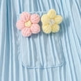 thumbnail image 6 of 2-3 Years Baby Girls' Dresses Elegant Ruffle Sleeve Kids Dress for Girls Teenagers Ladies Summer Dresses Size 1-5 Years, 6 of 7