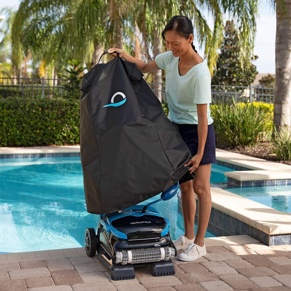 Dolphin Nautilus Above/In-Ground Wifi Control Robotic Pool Cleaner, 50 ft