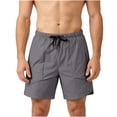 thumbnail image 5 of Rvwovn Men's Quick Dry Athletic Shorts with Zipper Pockets - Lightweight Running & Breathable Workout Shorts, 5 of 5
