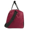 thumbnail image 5 of 30 Liter Capacity Unisex Duffle Bag with Velcro Closure Handle and Luggage Shoulder Strap for Gym, Travel and Commuting in Red, 5 of 5