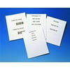 Laser Inserts LI10812 Laser Ink Jet Insert Sheets, Ltr, 13/16" x 8" White