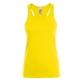 thumbnail image 1 of SOLS - Camiseta de manga corta modelo Justin para mujer (Amarillo Limón), 1 of 3