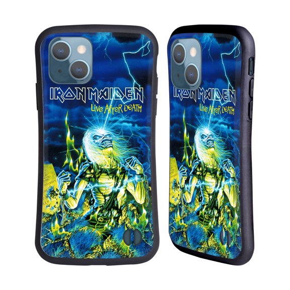 Head Case Designs Officially Licensed Iron Maiden Tours Live After Death Hybrid Case Compatible with Apple iPhone 13