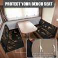 thumbnail image 2 of FOR U DESIGNS Bear Mountian Geometric Pattern 2 Pcs RV Dinette Cushion Covers Stretch Sofa Furniture Protector Breathable Loveseat Sofa Chair Cover Sofa Slipover for Travel Trailer Couch, 2 of 7