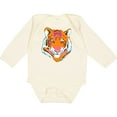 thumbnail image 3 of Inktastic Tiger Head Boys or Girls Long Sleeve Baby Bodysuit, 3 of 5