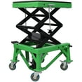 thumbnail image 4 of Olurrisa 350 lbs Hydraulic Motorcycle Scissor Jack Lift Foot Step Wheels for Small Dirt Bikes,ATV Dirt Bike Scissor Stand With 4 Wheels,Green, 4 of 9