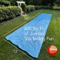 thumbnail image 5 of Resilia Jumbo, 50' x 12' Super Slip Lawn Waterslide With Hold Steady Stakes, 5 of 7