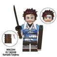 thumbnail image 3 of Anime Demon Slayer Minifigure Building Blocks Action Figures Toys Gift For Kids -Yx, 3 of 4