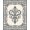 Ivory, Pattern 2, variant on ODIKA 8'x10' Machine Washable Non-Slip Area Rug, Damask Scrollwork Traditional Ornamental Flourish Design High Traffic Rug, Ivory, 477067