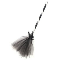 JoyMoreHome Witch Cosplay Broom, Witch Flying Broom, Halloween Witch Costume Witches Broom Stick Plastic Decor