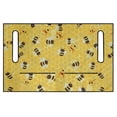 thumbnail image 2 of Uourmeti Cartoon Bee & Honeycomb Pattern Golf Cart Seats Cushion Washable Fabric, Anti-Skid Golf Cart Seat Covers Fit for Club Car, 2 of 8