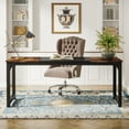 thumbnail image 2 of MAYEERTY 70.8" Compact Conference Table, 6 Seater Office Meeting Table with E1 Engineered Wood & Sturdy Metal Frame, 2 of 5