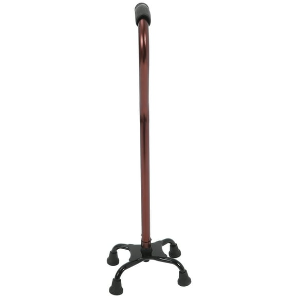 GOOHOCHY 1Pack Non-slip Bronze Walking Stick for Elderly with Steel Pipe Support 37.4x7.9x6.7in